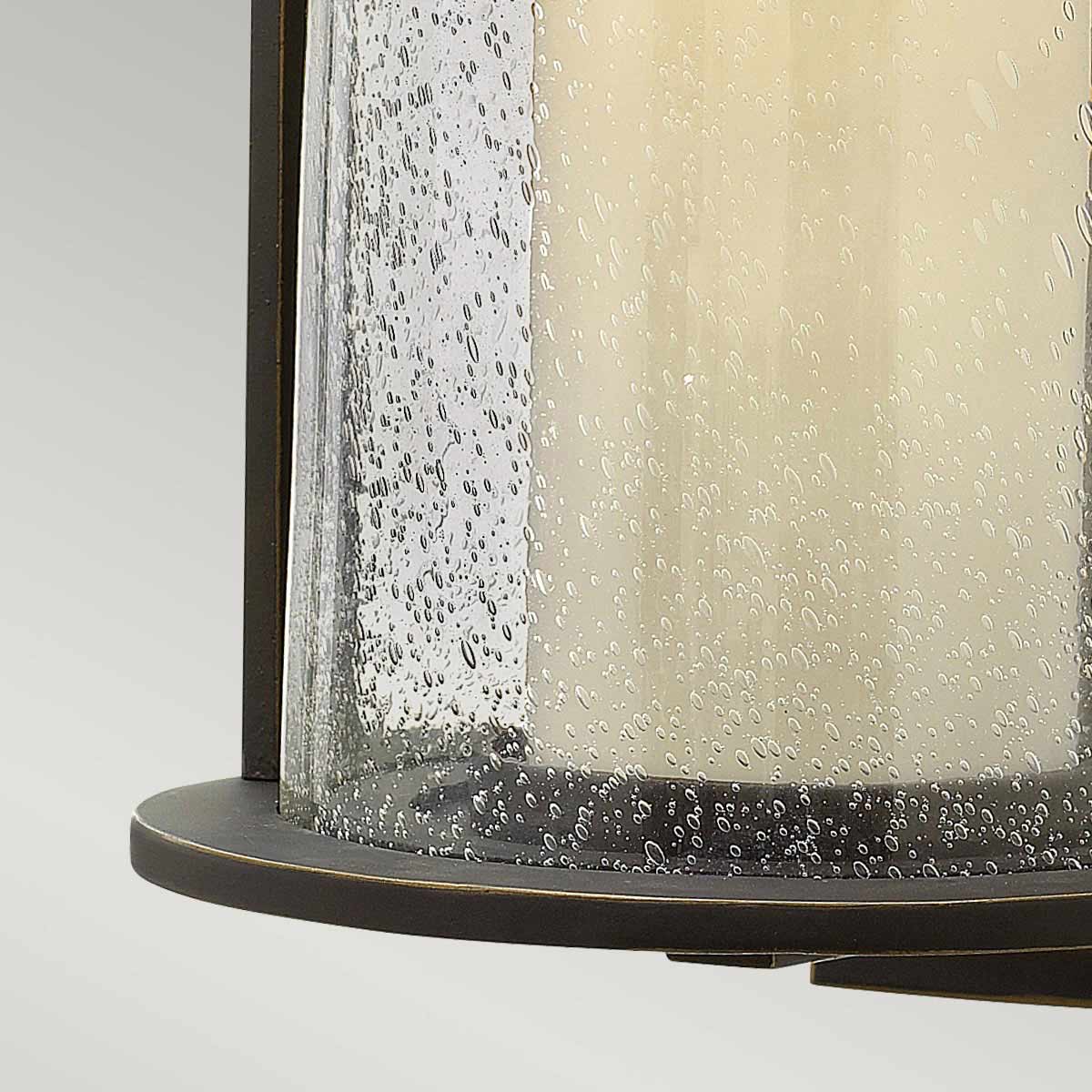 Hinkley Outdoor Wall Light from the Quincy range. Quincy 1 Light Medium Wall Lantern Product Code = HK-QUINCY-M