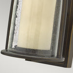 Hinkley Outdoor Wall Light from the Quincy range. Quincy 1 Light Small Wall Lantern Product Code = HK-QUINCY-S