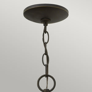 Hinkley Outdoor Hanging from the Quincy range. Quincy 1 Light Medium Chain Lantern Product Code = HK-QUINCY8-M