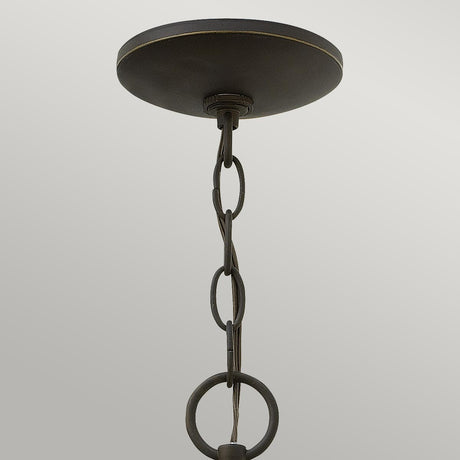 Hinkley Outdoor Hanging from the Quincy range. Quincy 1 Light Medium Chain Lantern Product Code = HK-QUINCY8-M