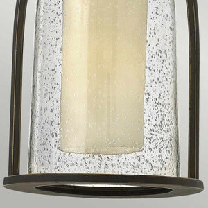 Hinkley Outdoor Hanging from the Quincy range. Quincy 1 Light Medium Chain Lantern Product Code = HK-QUINCY8-M