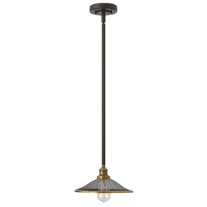 Hinkley Pendant from the Rigby range. Rigby 1 Light Pendant Product Code = HK-RIGBY-P-KZ