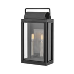 Hinkley Outdoor Wall Light from the Sag Harbor range. Sag Harbor 2 Light Medium Wall Lantern Product Code = HK-SAG-HARBOR-M-BK