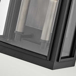 Hinkley Outdoor Wall Light from the Sag Harbor range. Sag Harbor 2 Light Medium Wall Lantern Product Code = HK-SAG-HARBOR-M-BK