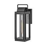 Hinkley Outdoor Wall Light from the Sag Harbor range. Sag Harbor 1 Light Small Wall Lantern Product Code = HK-SAG-HARBOR-S-BK
