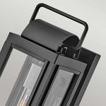 Hinkley Outdoor Wall Light from the Sag Harbor range. Sag Harbor 1 Light Small Wall Lantern Product Code = HK-SAG-HARBOR-S-BK
