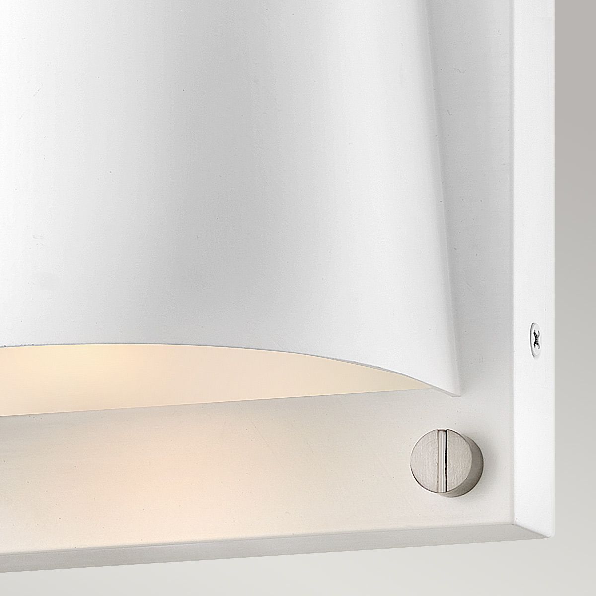 Hinkley Scout 1-light Small Wall Light – SKU HK-SCOUT-WHT