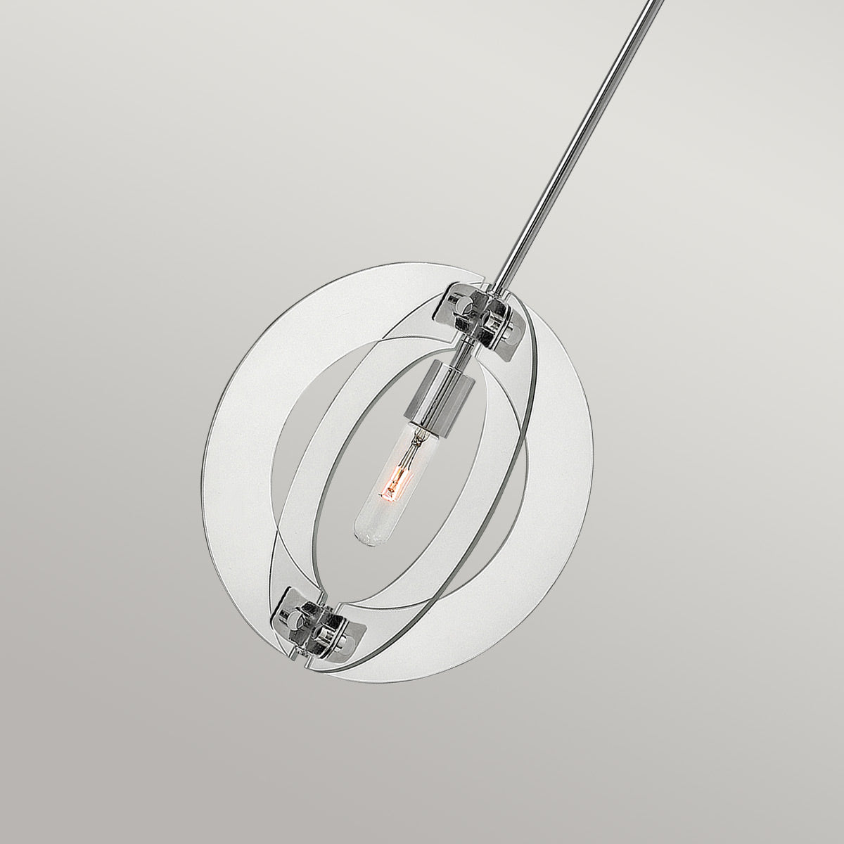 Hinkley Pendant from the Solstice range. Solstice 1 Light Mini Pendant Product Code = HK-SOLSTICE-MP
