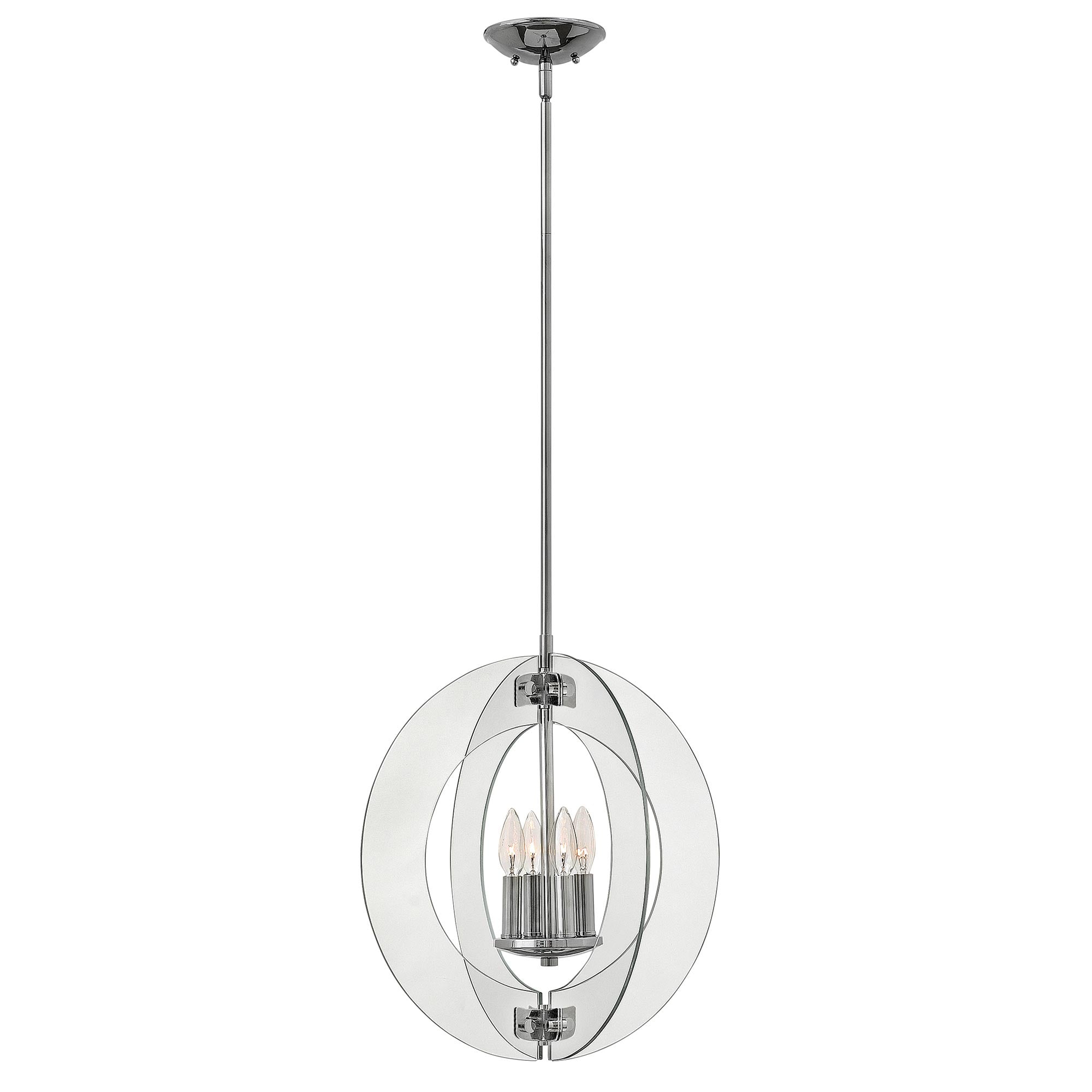 Hinkley Chandelier from the Solstice range. Solstice 4 Light Pendant Chandelier Product Code = HK-SOLSTICE-P