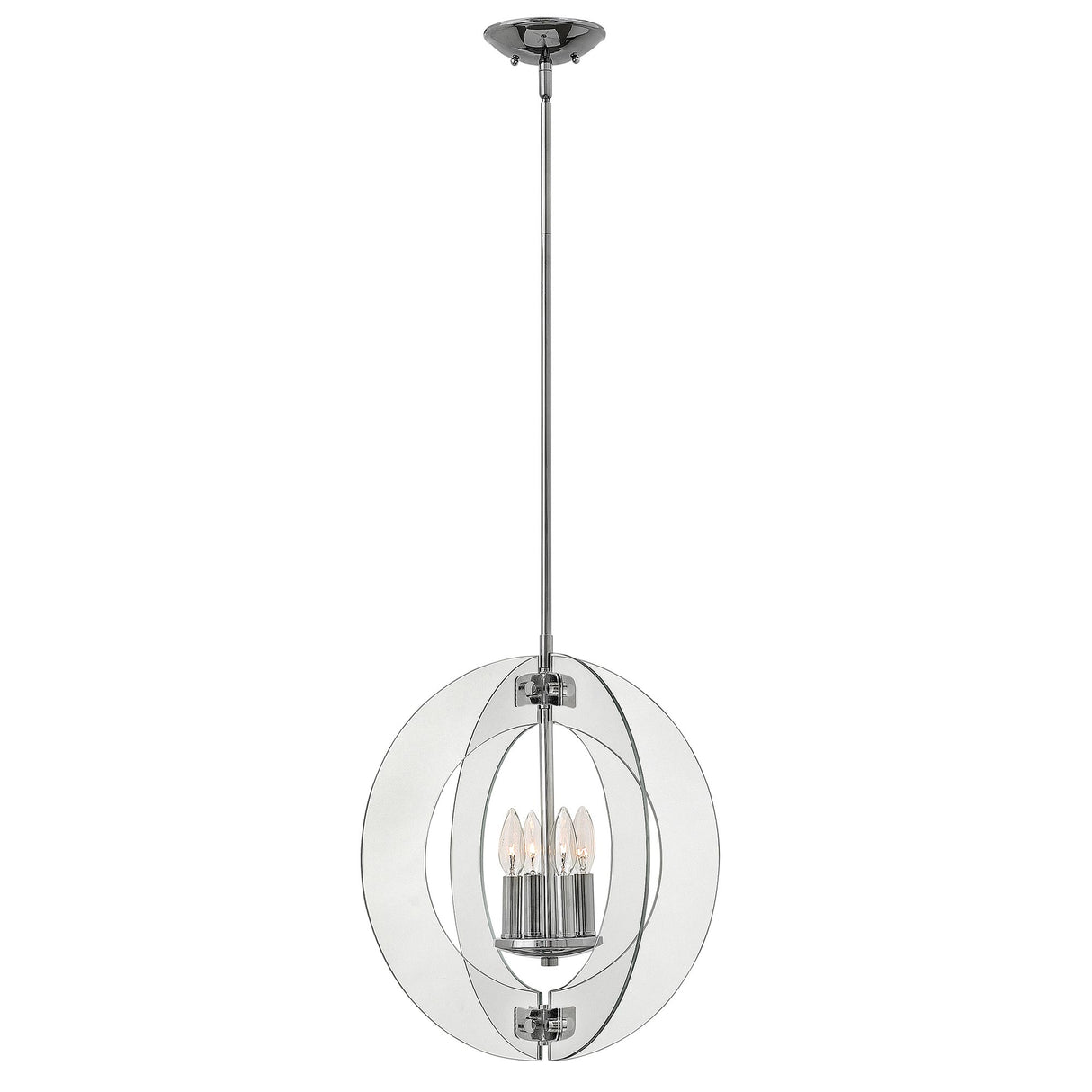 Hinkley Chandelier from the Solstice range. Solstice 4 Light Pendant Chandelier Product Code = HK-SOLSTICE-P