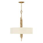 Hinkley Pendant from the Spyre range. Spyre 6 Light Pendant Product Code = HK-SPYRE6P-CPG