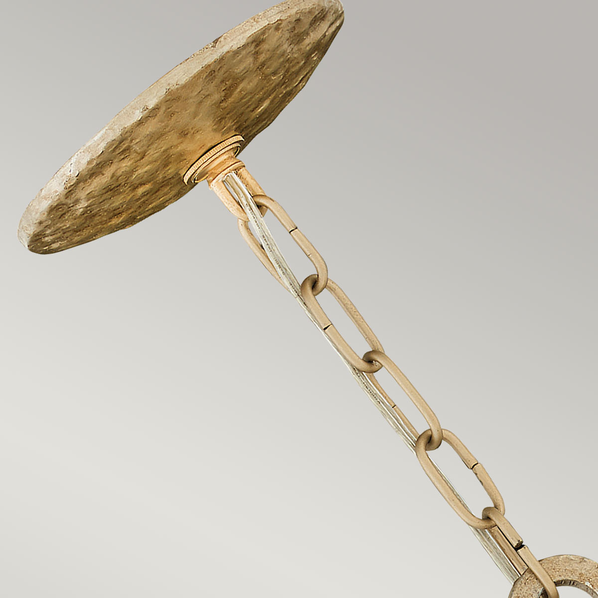 Hinkley Pendant from the Spyre range. Spyre 6 Light Pendant Product Code = HK-SPYRE6P-CPG