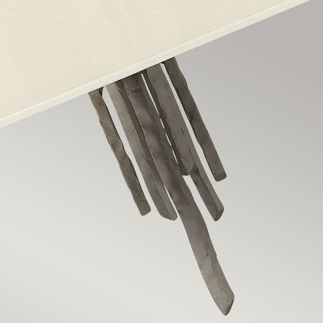 Hinkley Pendant from the Spyre range. Spyre 6 Light Pendant Product Code = HK-SPYRE6P-MMB