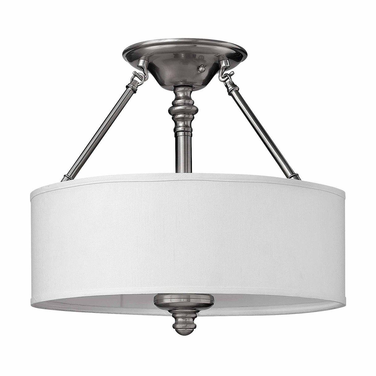 Hinkley Ceiling Semi-Flush from the Sussex range. Sussex 3 Light Semi-Flush Product Code = HK-SUSSEX-SF
