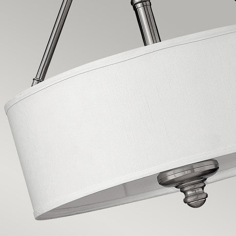 Hinkley Ceiling Semi-Flush from the Sussex range. Sussex 3 Light Semi-Flush Product Code = HK-SUSSEX-SF