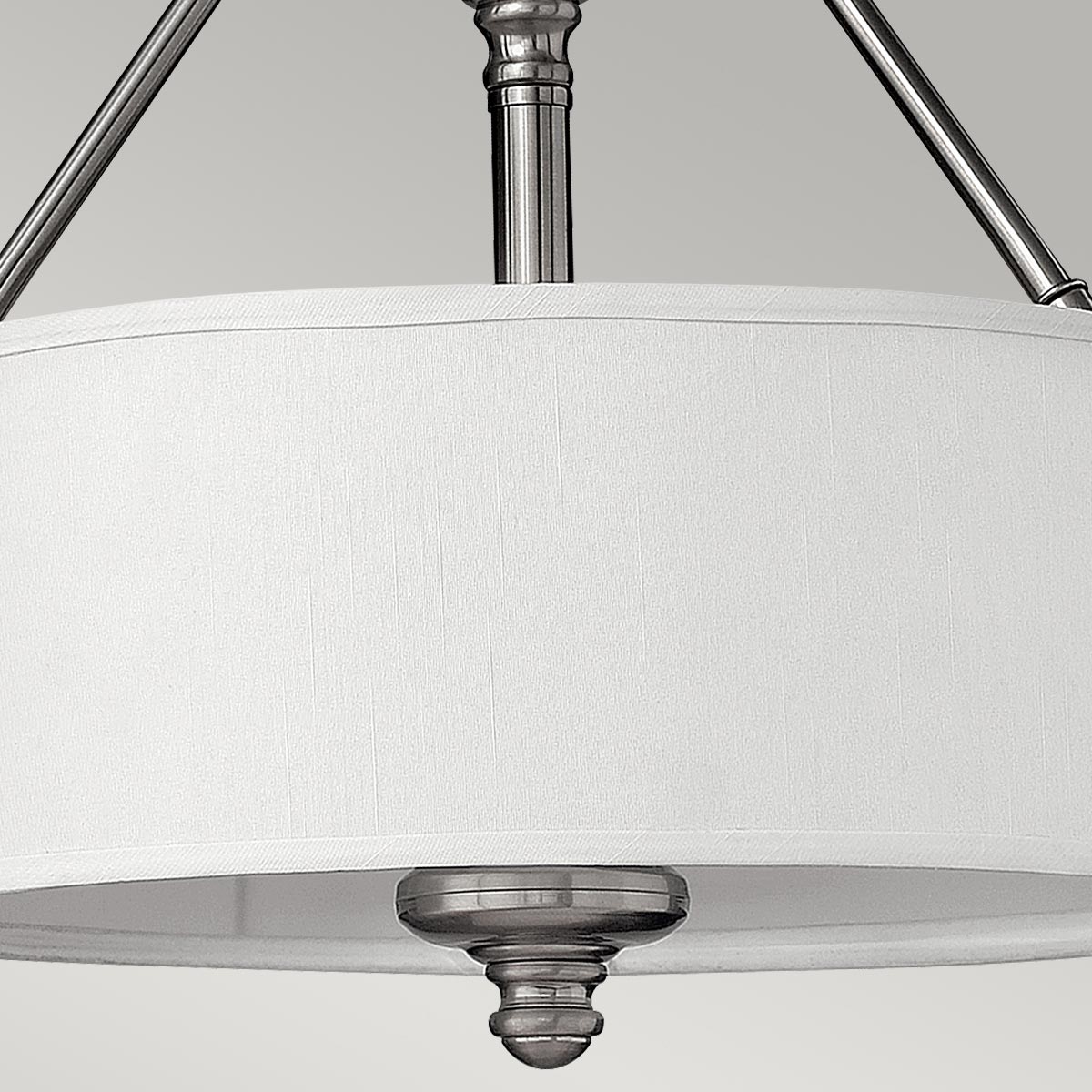 Hinkley Ceiling Semi-Flush from the Sussex range. Sussex 3 Light Semi-Flush Product Code = HK-SUSSEX-SF