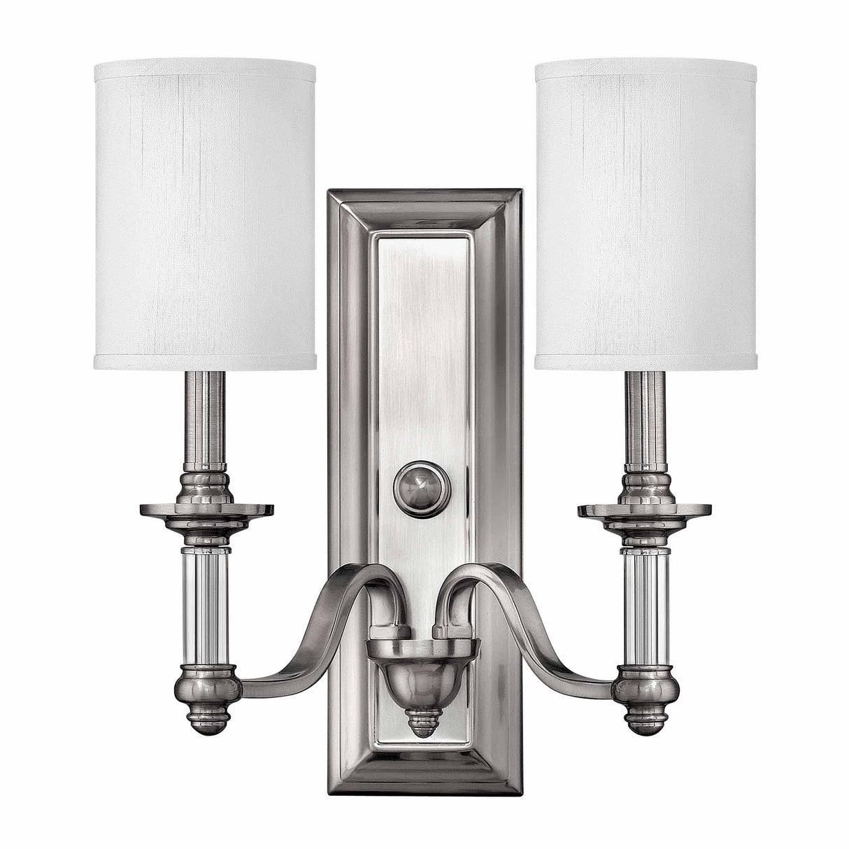 Hinkley Wall Light from the Sussex range. Sussex 2 Light Wall Light Product Code = HK-SUSSEX2
