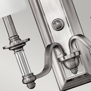 Hinkley Wall Light from the Sussex range. Sussex 2 Light Wall Light Product Code = HK-SUSSEX2