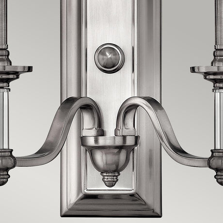 Hinkley Wall Light from the Sussex range. Sussex 2 Light Wall Light Product Code = HK-SUSSEX2