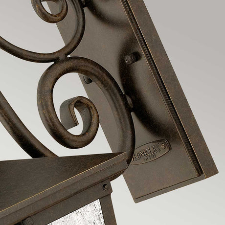 Hinkley Outdoor Wall Light from the Trellis range. Trellis 3 Light Medium Wall Lantern Product Code = HK-TRELLIS2-M