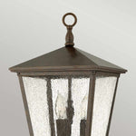 Hinkley Pedestal Lantern from the Trellis range. Trellis 3 Light Large Pedestal – SKU HK-TRELLIS3-L