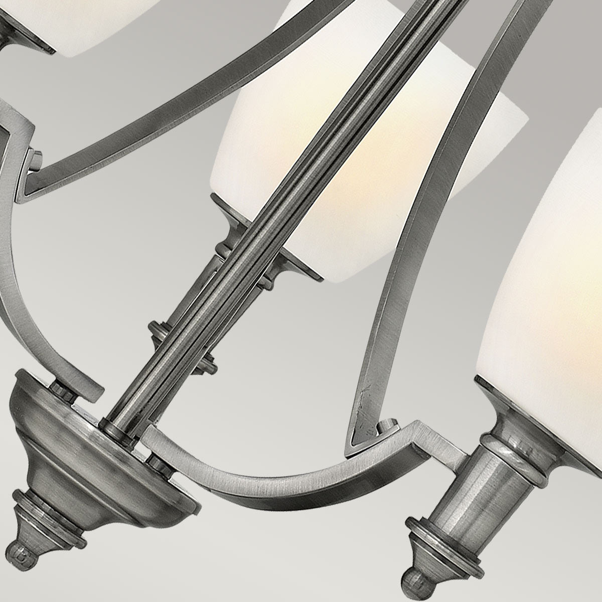 Hinkley Chandelier from the Truman range. Truman 3 Light Chandelier Product Code = HK-TRUMAN3