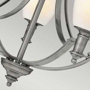 Hinkley Chandelier from the Truman range. Truman 5 Light Chandelier Product Code = HK-TRUMAN5