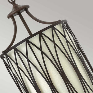 Hinkley Pendant from the Walden range. Walden 3 Light Pendant Product Code = HK-WALDEN-3P