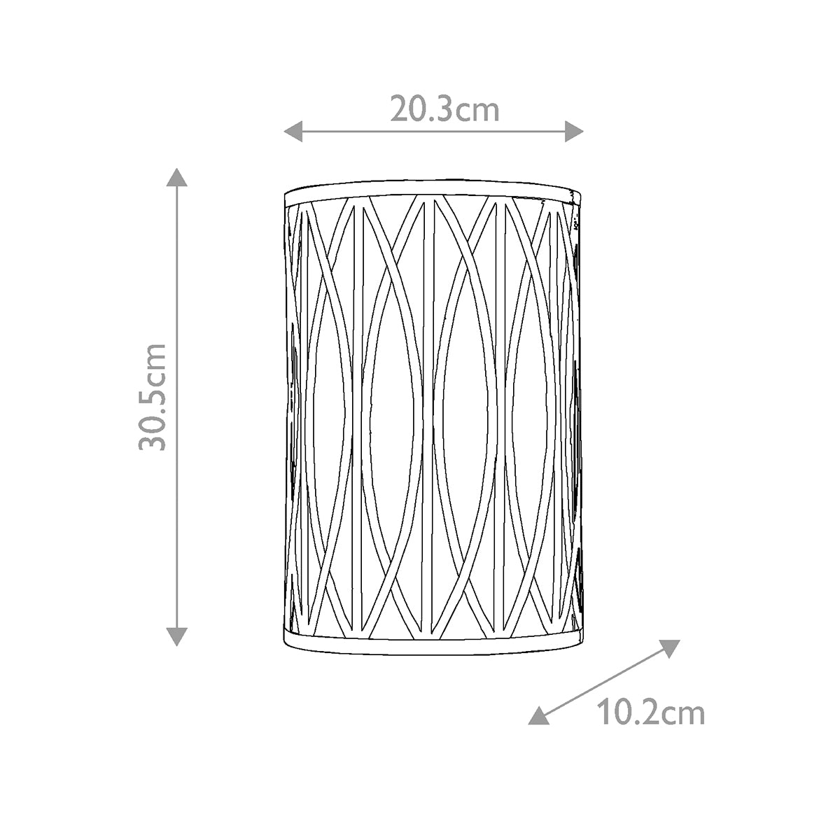 Hinkley Wall Light from the Walden range. Walden 2 Light Wall Light Product Code = HK-WALDEN2