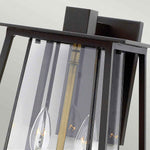 Hinkley Outdoor Wall Light from the Walker range. Walker 2 Light Large Wall Lantern Product Code = HK-WALKER2-L