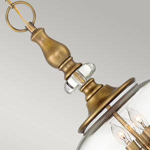 Hinkley Pendant from the Wexley range. Wexley 3 Light Pendant Product Code = HK-WEXLEY-3P-HB