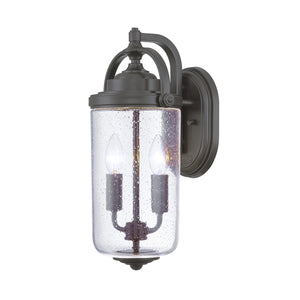 Hinkley Outdoor Wall Light from the Willoughby range. Willoughby 2 Light Wall Lantern Product Code = HK-WILLOUGHBY-M-OZ