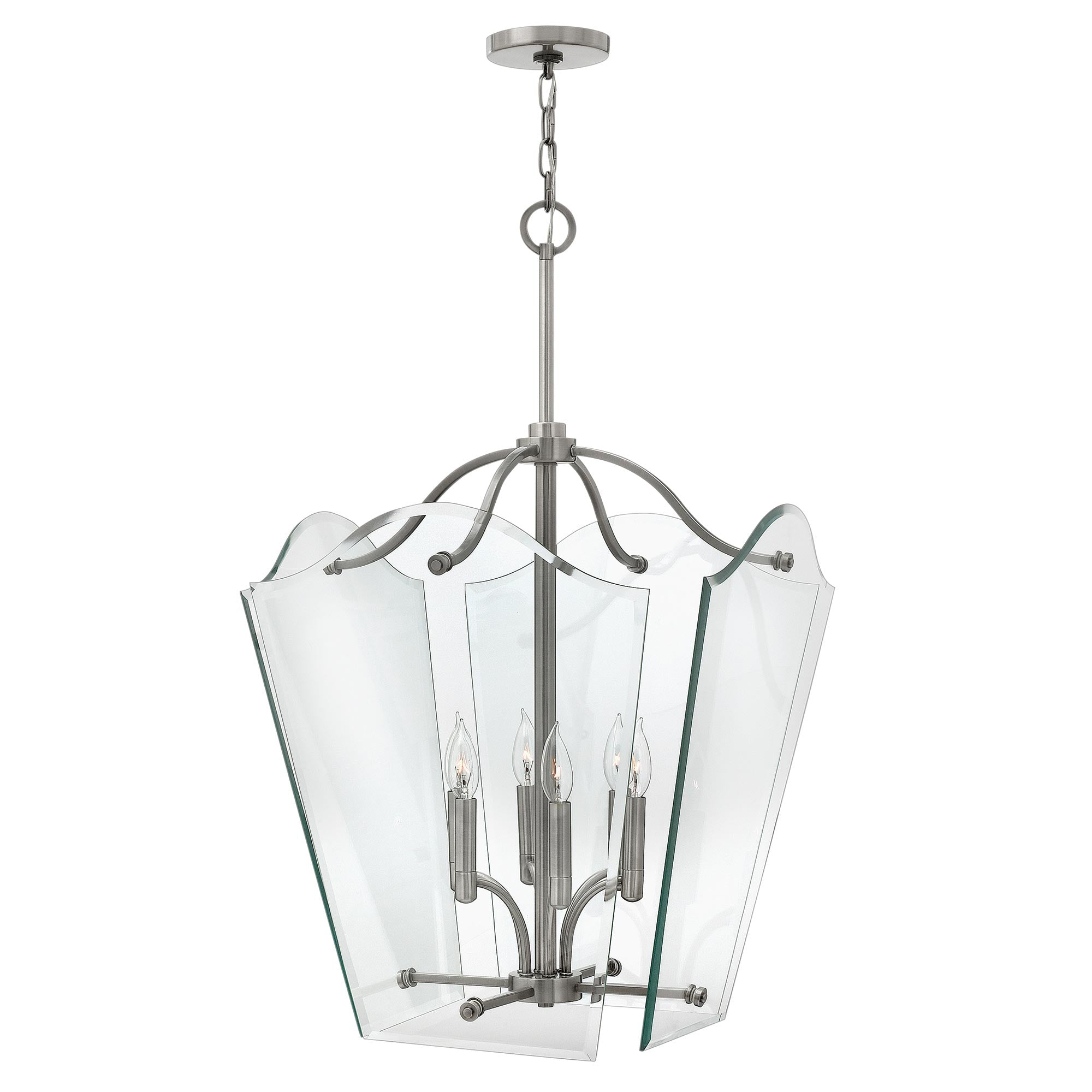 Hinkley Pendant from the Wingate range. Wingate 6 Light Large Pendant Product Code = HK-WINGATE-P-L