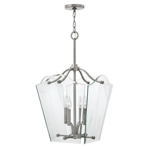 Hinkley Pendant from the Wingate range. Wingate 4 Light Medium Pendant Product Code = HK-WINGATE-P-M