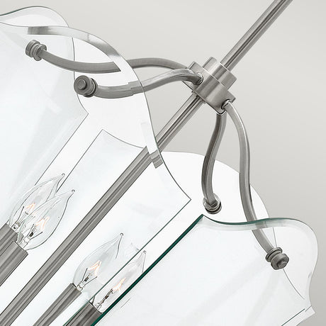 Hinkley Pendant from the Wingate range. Wingate 4 Light Medium Pendant Product Code = HK-WINGATE-P-M