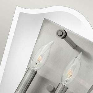 Hinkley Wall Light from the Wingate range. Wingate 2 Light Wall Light Product Code = HK-WINGATE2