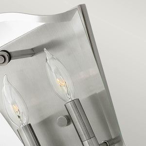 Hinkley Wall Light from the Wingate range. Wingate 2 Light Wall Light Product Code = HK-WINGATE2