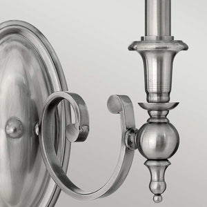 Hinkley Wall Light from the Yorktown range. Yorktown 2 Light Wall Light Product Code = HK-YORKTOWN2