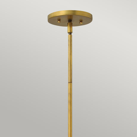 Hinkley Pendant from the Zelda range. Zelda 1 Light Mini Pendant Product Code = HK-ZELDA-P-A-VS