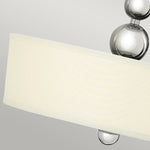 Hinkley Pendant from the Zelda range. Zelda 3 Light Pendant Product Code = HK-ZELDA-P-B-PN