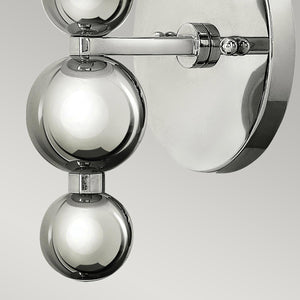 Hinkley Wall Light from the Zelda range. Zelda 1 Light Wall Light Product Code = HK-ZELDA1-PN