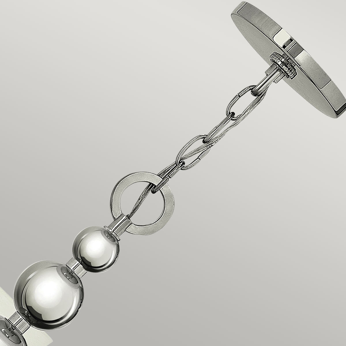 Hinkley Chandelier from the Zelda range. Zelda 5 Light Chandelier Product Code = HK-ZELDA5-PN