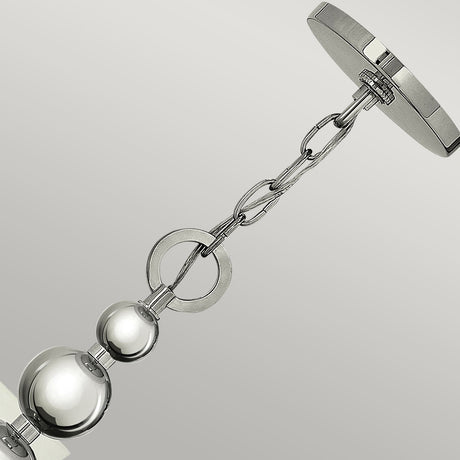 Hinkley Chandelier from the Zelda range. Zelda 5 Light Chandelier Product Code = HK-ZELDA5-PN