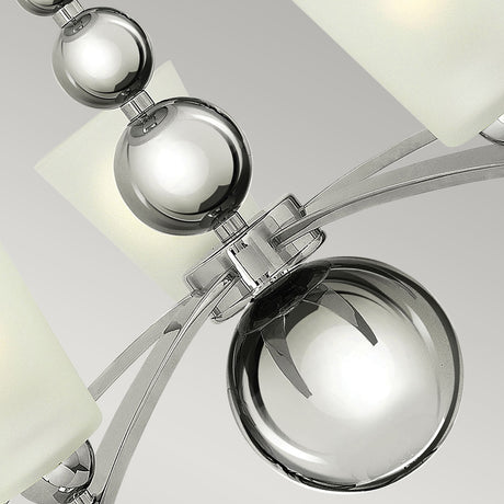 Hinkley Chandelier from the Zelda range. Zelda 5 Light Chandelier Product Code = HK-ZELDA5-PN