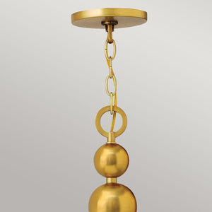 Hinkley Chandelier from the Zelda range. Zelda 8 Light Chandelier Product Code = HK-ZELDA8-VS