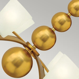 Hinkley Chandelier from the Zelda range. Zelda 8 Light Chandelier Product Code = HK-ZELDA8-VS