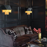 Hinkley/ Fredrick Ramond Pendant from the Zuma range. Zuma 6 Light Pendant – SKU HK-ZUMA6-SBG