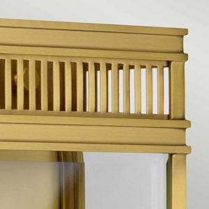 Elstead Lighting Outdoor Wall Light from the Holborn range. Holborn 2 Light Medium Half Lantern Product Code = HL7-M-BB