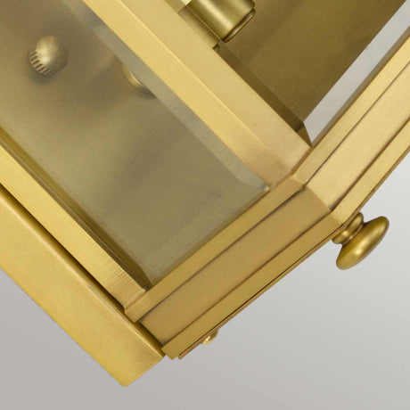 Elstead Lighting Outdoor Wall Light from the Holborn range. Holborn 2 Light Medium Half Lantern Product Code = HL7-M-BB