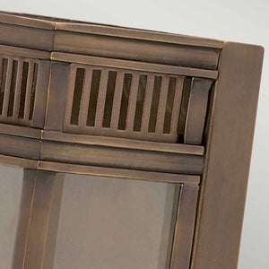Elstead Lighting Outdoor Wall Light from the Holborn range. Holborn 2 Light Half Lantern Medium Product Code = HL7-M-DB